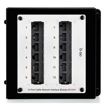 12-Port Cat 5e Network Interface Module AC1014