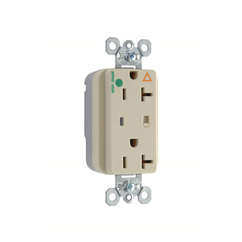 Product image for P&S PTIG8300-ISP 20A/125V DUP RCPT