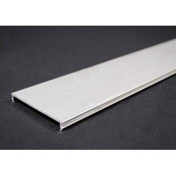 Wiremold AL3300C-5 2-3/4 Inch Satin Anodized Aluminum 1-Channel Raceway Cover Wiremold AL3300C-5 2-3/4 Inch Satin Anodized Aluminum 1-Channel Raceway Cover