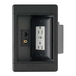 P&S TV1WTVSSBK RECESSED TV BOX 1G T