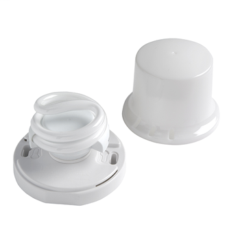 Compact Fluorescent Lampholder (CFL), White 277FL
