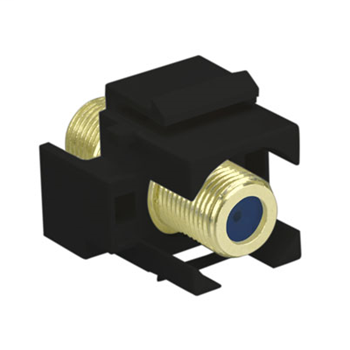 Product image for OnQ WP3482BK SELF-TERMINATING F-CON