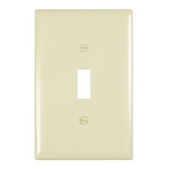 Toggle Switch Openings, One Gang, Ivory TPJ1I