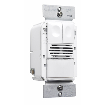 LEGACY - Bi-Level Dual Technology Wall Switch détecteur, White WDT200W