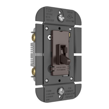 Product image for P&S TSD1103P TOGGLE SLIDE DIMMER IN
