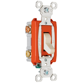 Pass & Seymour PS20AC3 20 Amp 120/277 VAC 3-Way Brown Glass Reinforced Nylon Screw Mounting Toggle Switch Pass & Seymour PS20AC3 20 Amp 120/277 VAC 3-Way Brown Glass Reinforced Nylon Screw Mounting Toggle Switch