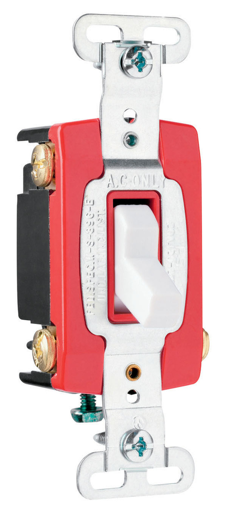 Pass & Seymour PS20AC4-W 20 Amp 120/277 VAC 4-Way White Glass Reinforced Nylon Screw Mounting Toggle Switch Pass & Seymour PS20AC4-W 20 Amp 120/277 VAC 4-Way White Glass Reinforced Nylon Screw Mounting Toggle Switch