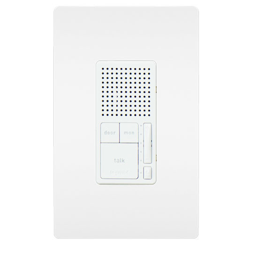 Broadcast Intercom Room Station, White
