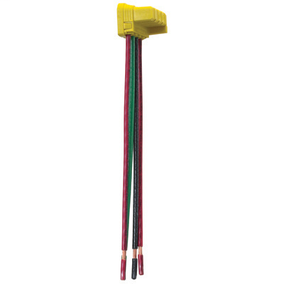 PlugTail® Switch Right Angle Connector 4-Wire, 6'' Solid THHN12