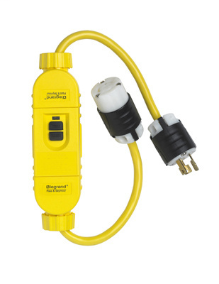In-Line Portable 15A GFCI, Manual Reset