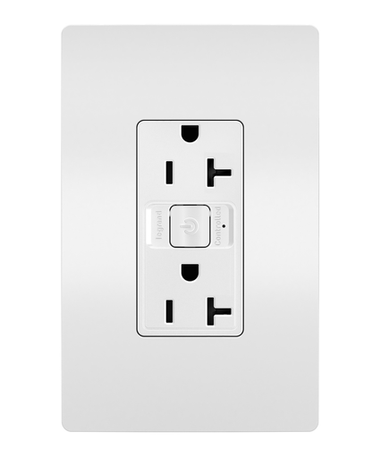 Product image for Pass & Seymour WNRR20WH Netatmo 20a Outlet, White
