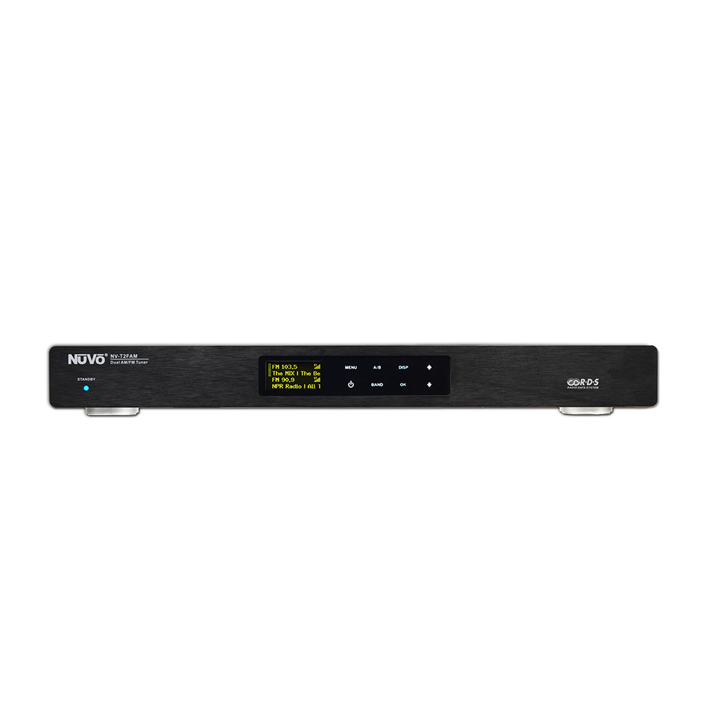 Product image for Nuvo NVT2FAM-NA Dual AM/FM Tuner