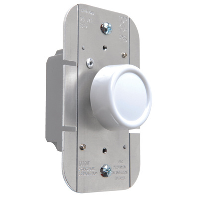 Discontinued | Rotary R Series Dimmer, White | Recommended sub R600WV