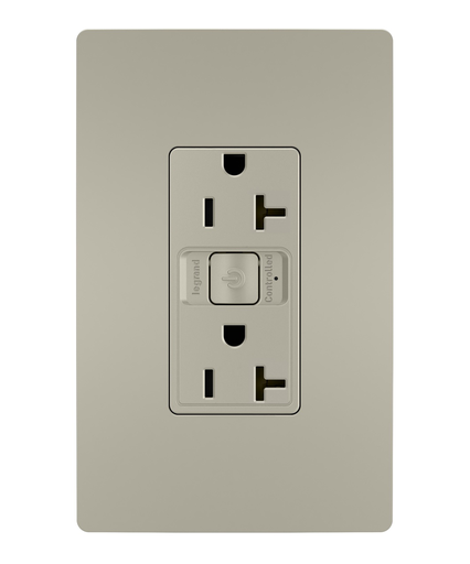 Product image for Pass & Seymour WNRR20NI Netatmo 20a Outlet, NI
