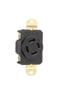 NEMA L5-15 Black Locking Outlet 2 Pole 3 Wire Grounding 125V Legrand-Pass & Seymour 4710 Pass & Seymour 15A NEMA L5-15 Black Locking Outlet 2 Pole 3 Wire Grounding 125V Legrand-Pass & Seymour 4710 Pass & Seymour 15A
