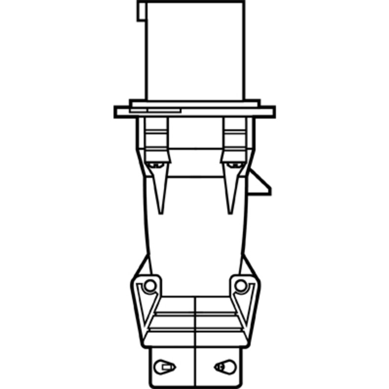 PLUG 110V/16A 2P+E IP44 Product image for PLUG 110V/16A 2P+E IP44