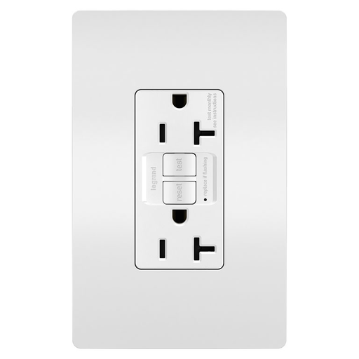 Product image for P&S 2097TRW3PKCC4 SELF TEST GFCI RE