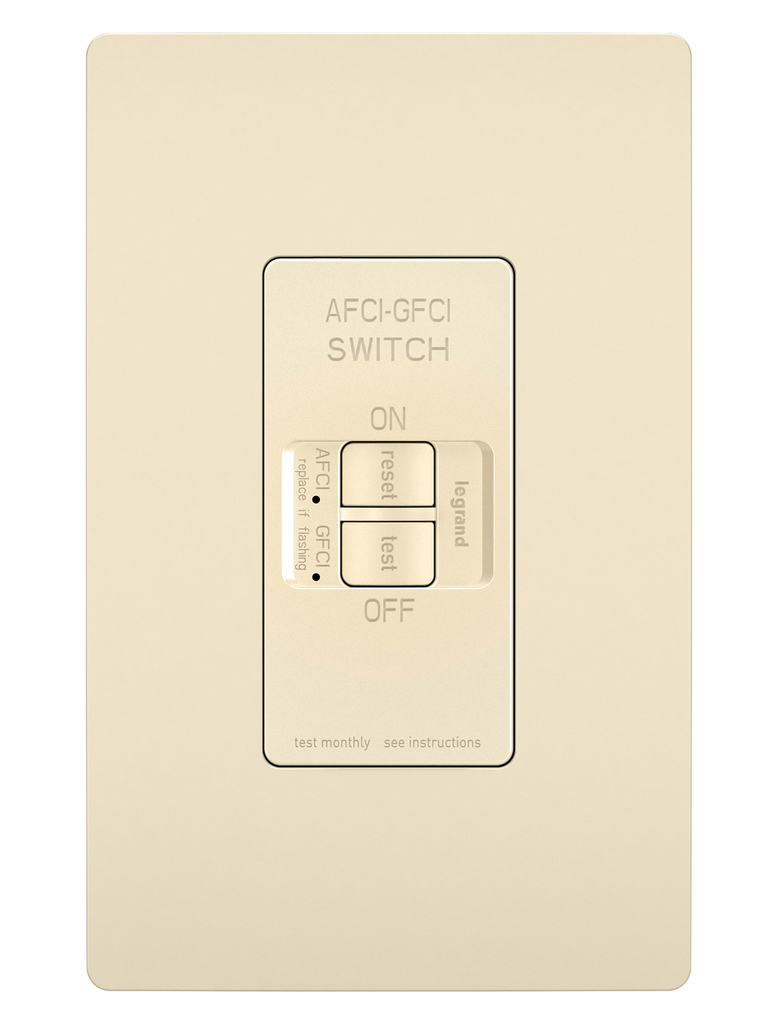 Product image for P&S AFGF202DFLA 20A AFCI/GFCI DEAD