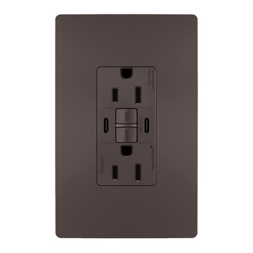 Product image for P&S 1597TRUSBCC SELF-TEST GFCI RECE