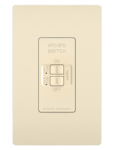 Product image for P&S AFGF202DFLA 20A AFCI/GFCI DEAD