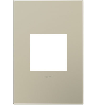 ADO AWP1G2TM6 1G WALL PLATE TITAMIUM