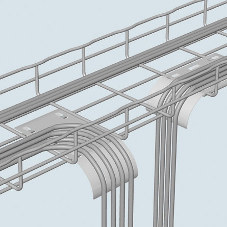 Product image for CABLO 943120 CABLEXIT100WH WHITE CA