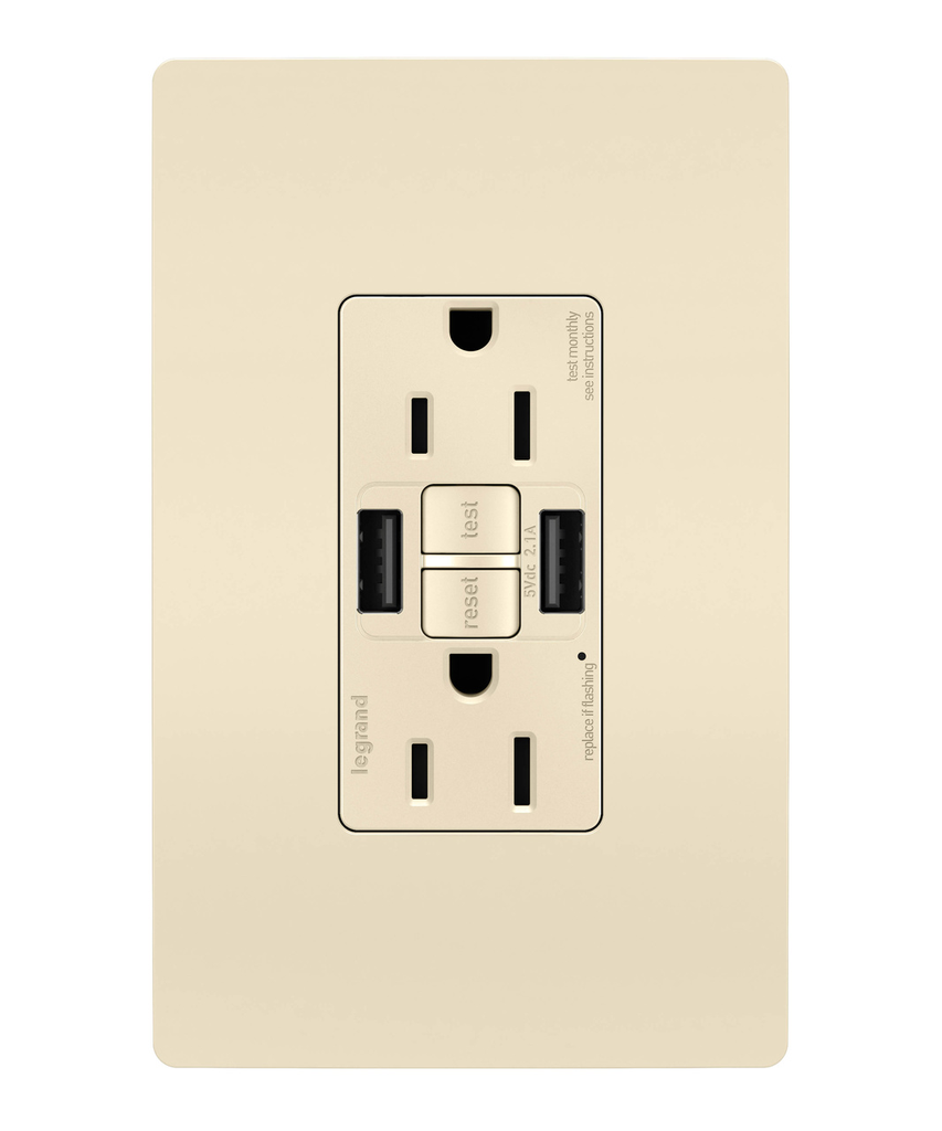 Product image for P&S 1597TRUSBAALA SELF-TEST GFCI RE