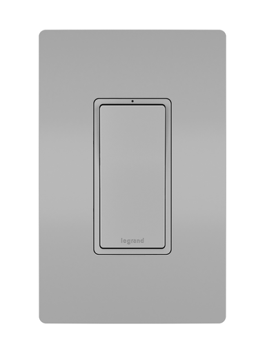 Product image for P&S TM874GRY DECOR SWITCH 3W 15A 12