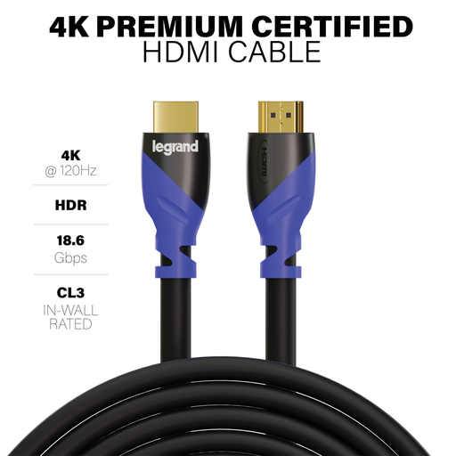 Product image for OnQ AC4K3MBK 4K PREMIUM CERTIFIED H