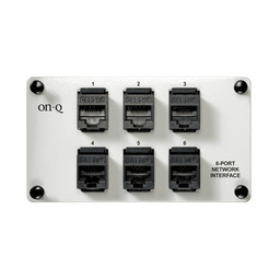 On-Q AC1000 6.5 x 2.7 x 2.9 Inch Category 5E Gray 18 Gauge CRS Network Interface Module