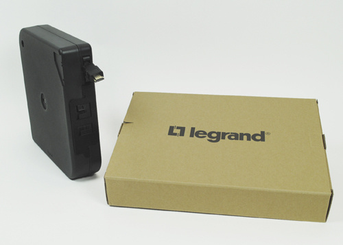 Product image for Wiremold TBCRHDMI Cable Retractor with HDMI Cable