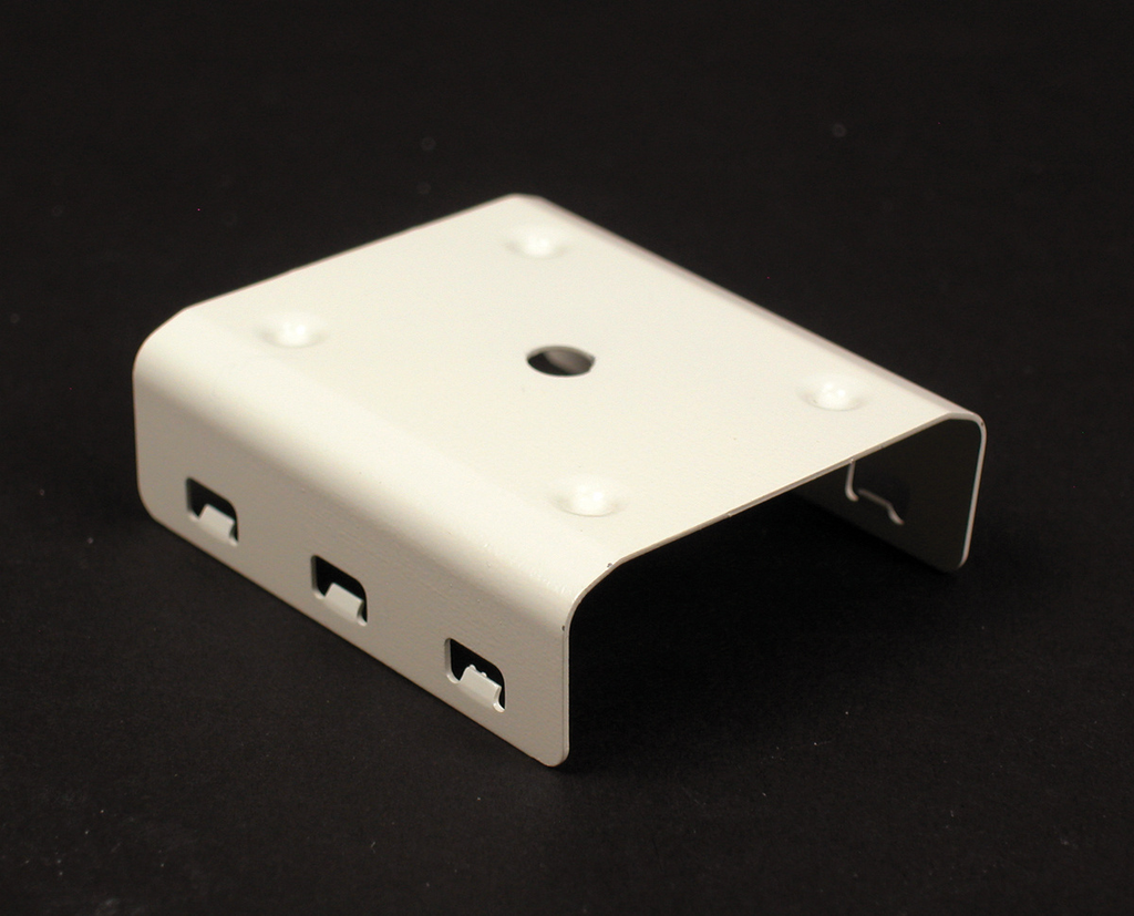 Product image for Wiremold NM2003 2 x 1-3/4" Ivory Non-Metallic 1-Channel Raceway Supporting Clip