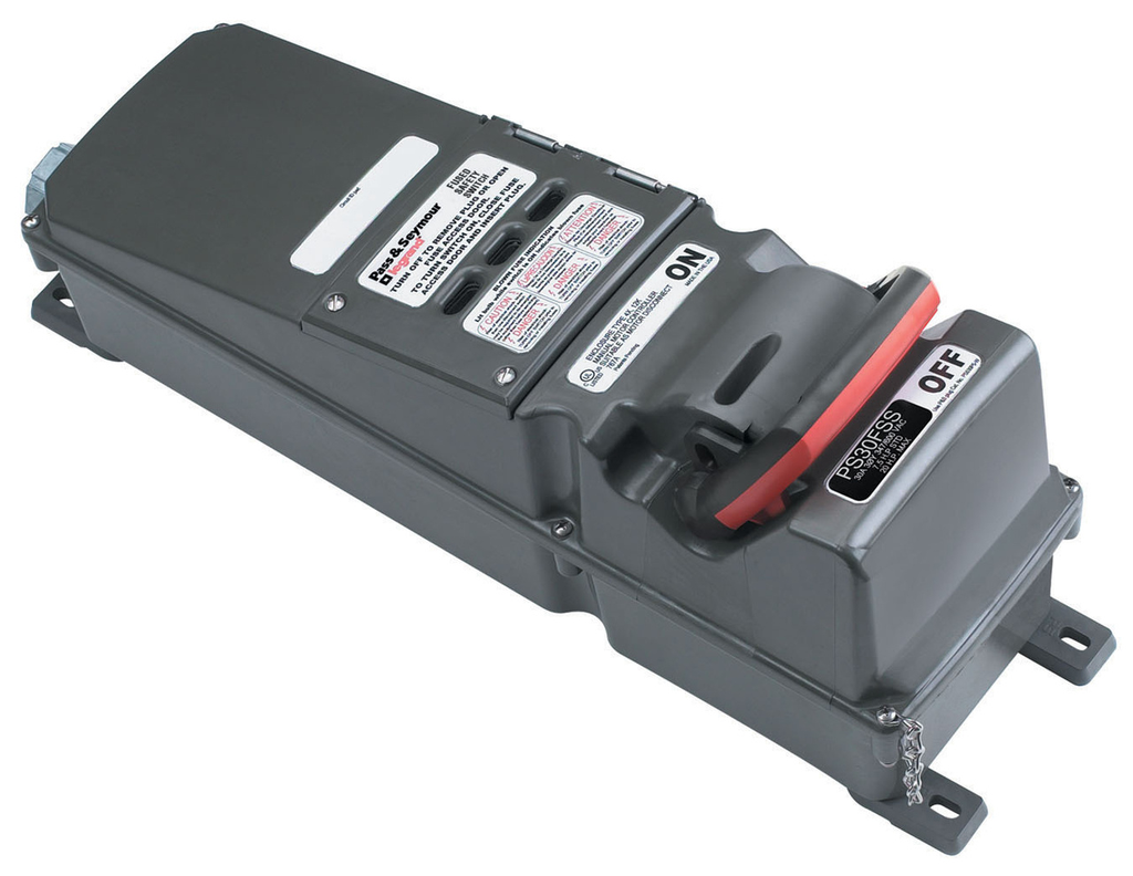 Product image for Pass & Seymour PS60-FSS Fusible Safety Switch, 60A 600V