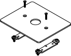 Product image for Wiremold 430AL075 Single Trim Plate