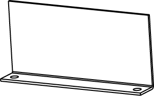 Product image for Wiremold RFB2B RFB2-Series Internal Blank Bracket