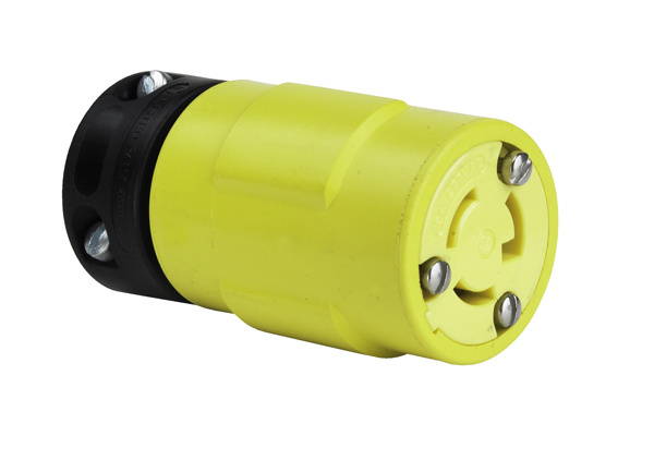 Product image for P&S 2534 LOCKING RUBBER CONN 15A 27