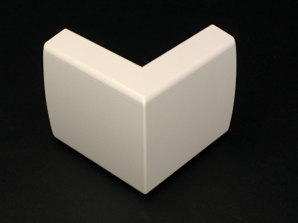 Product image for Wiremold 2318-WH 2300-Series External Elbow Fitting