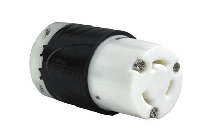 Product image for Pass & Seymour L1130-C Turnlok Connector, 3wire, 30amp 3phase 250v