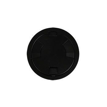 Product image for Wiremold 8CT2BK 8CT Evolution™ Poke Thru Flush Style Cover, Black