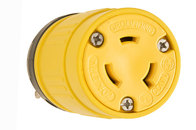 Product image for P&S 2749 TURNLOK RUBBER CONN 20A 27