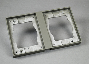 Product image for LCAN 827TAL-GY 2-GANG CARPET & TILE