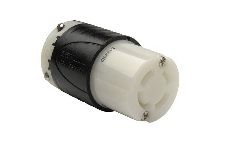 Product image for Pass & Seymour L1830-C Turnlok Connector, 4wire, 30amp 120/280V