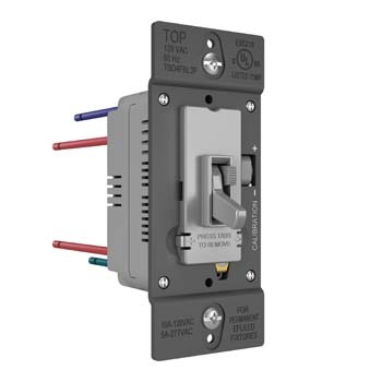 Product image for P&S TSD4FBL3PGRY TOGGLE SLIDE DIMME