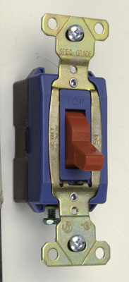 Product image for Pass & Seymour PS371510-RED Canadian 1pole Switch, Back & Side Wire, 15A 347V - Red