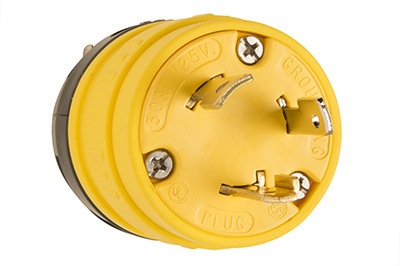 Product image for P&S 2847 TURNLOK RUBBER PLUG 30A 12