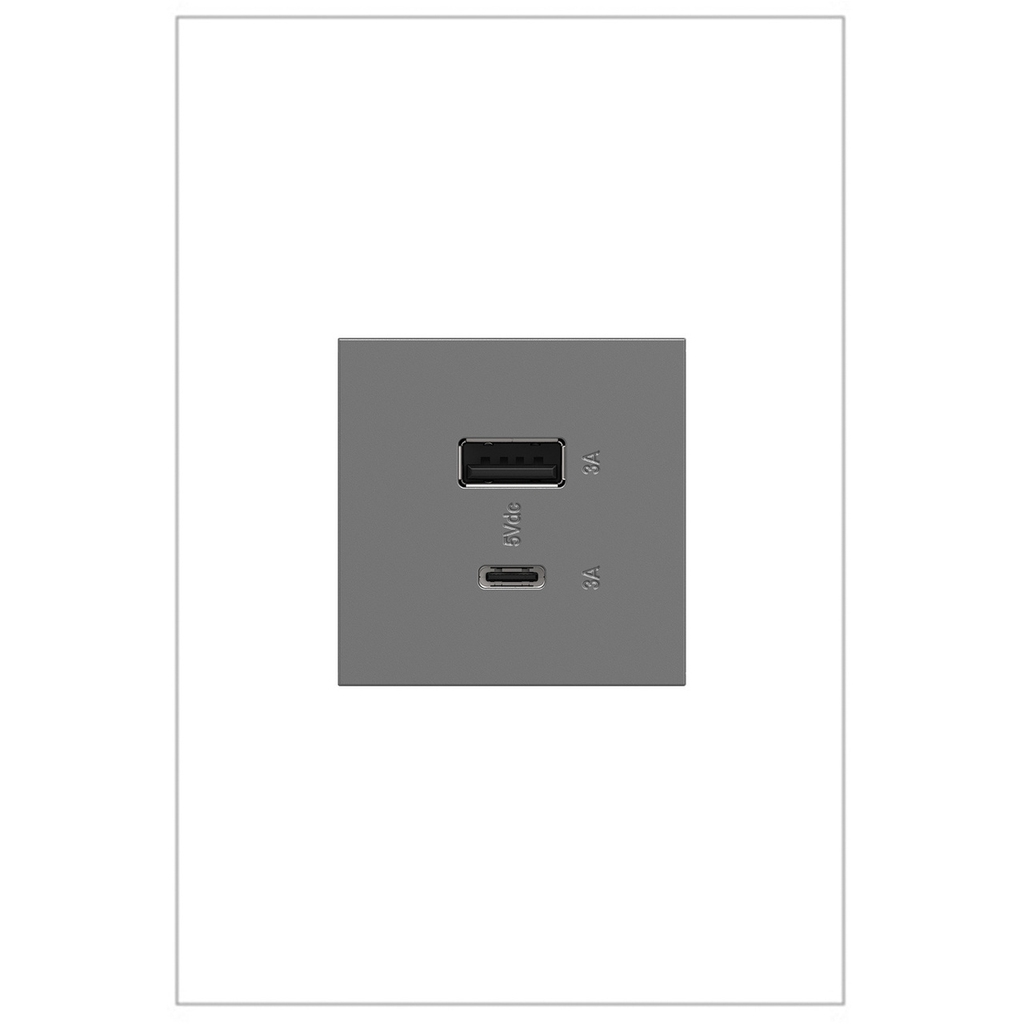 Product image for ADO ARUSB2AC6M4 DUAL USB, TYPE A/C,