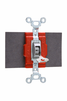 Product image for Pass & Seymour 1226-L Locking Manual Controller, Double Pole, Double Throw, 20A 120/277V - Brown