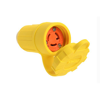 Product image for P&S 25W34AM LOCK IP67 CONN 15A 277V