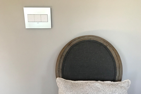 Product image for Pass & Seymour AWM3G-MS4 3-Gang 2-Module Wall Plate - Brushed Stainless Steel