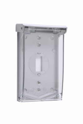 Product image for P&S 3720 WP 1G VERT SINGLE RECEPTAC